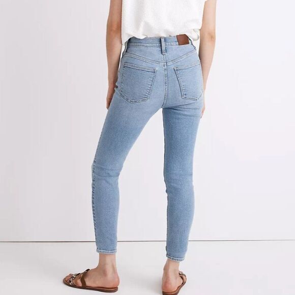 NEW Madewell 11" High-Rise Skinny Crop‎ Jeans Webb was,24 - Picture 4 of 16